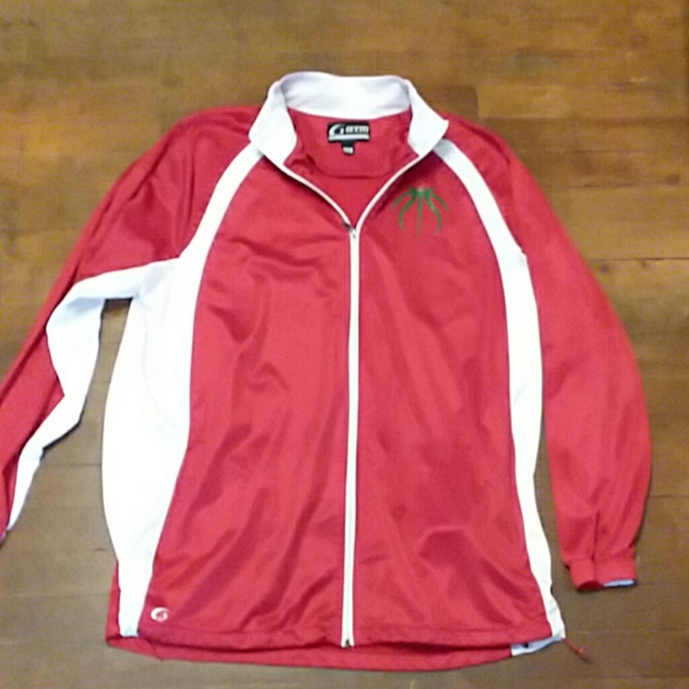 Fighting Irish basketball warm up jacket